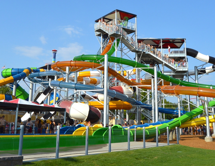 Аквапарк Carowinds Carolina Harbour