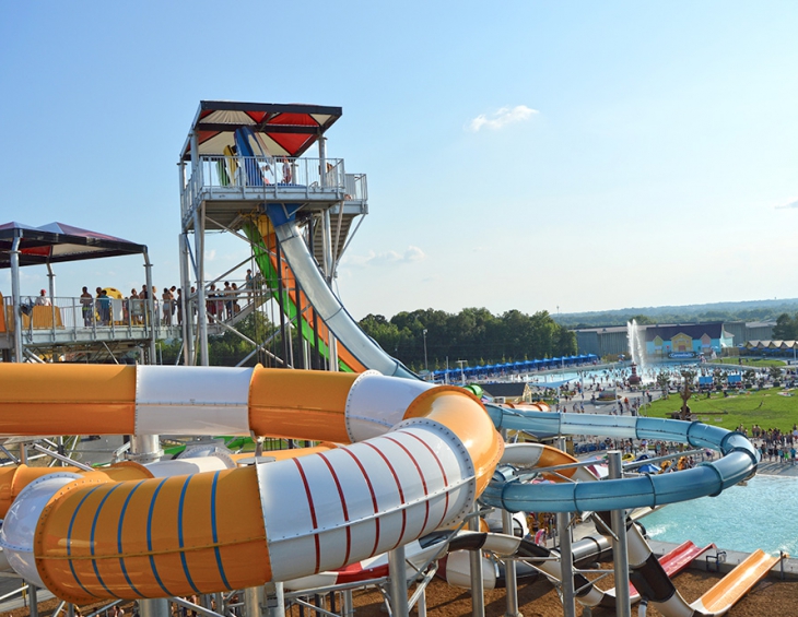 Аквапарк Carowinds Carolina Harbour