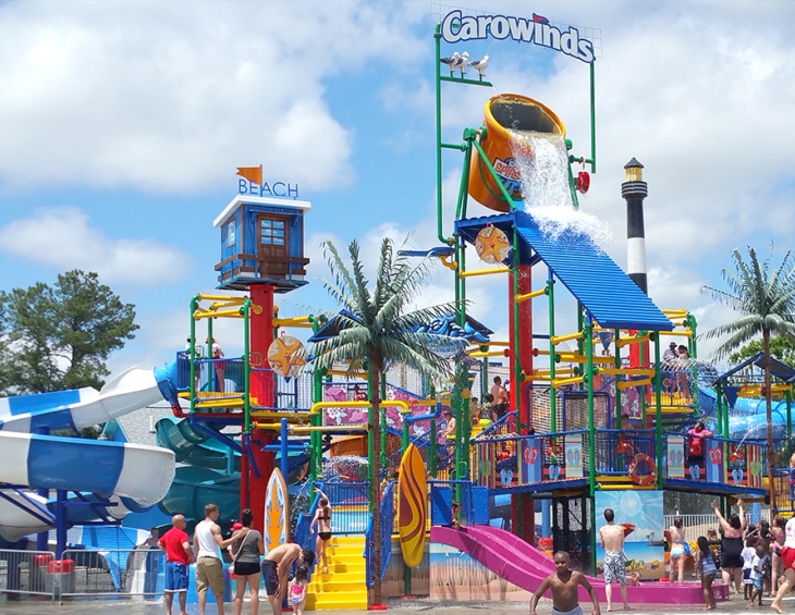 Аквапарк Carowinds Carolina Harbour