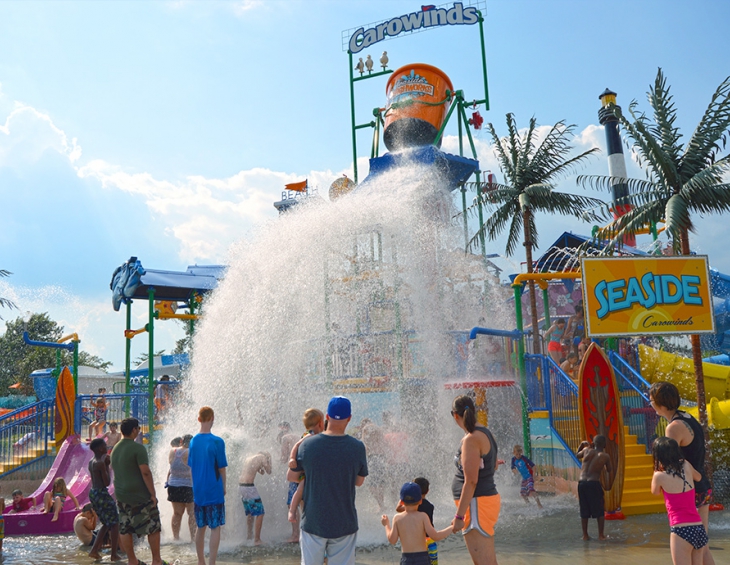 Аквапарк Carowinds Carolina Harbour